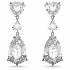 бижутерия,swarovski,5652038,earrings,silver,(clear)