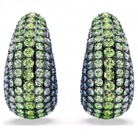 Swarovski 5692111 earrings - Green (Silver / Green) бижутерия,swarovski,5692111,earrings,green,(silver,green)