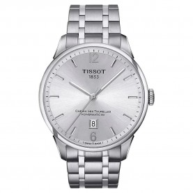 Часовник Tissot T099407110370 42mm 5ATM Automatic Analogical watch - Silver (Grey / Grey / Sapphire) часовник,часовници,tissot,t099407110370,42mm,5atm,automatic,analogical,watch,silver,(grey,grey,sapphire)