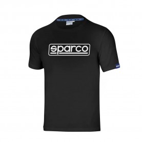Тениска Sparco Frame short sleeve T-shirt - Black (Black) тениска,мъжки,тениски,дамски,тениски,sparco,frame,short,sleeve,t,shirt,black,(black)