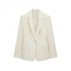 Сако Guess Claudie Single Breast blazer - Beige (Dove White) сако,дамски,сака,guess,claudie,single,breast,blazer,beige,(dove,white)