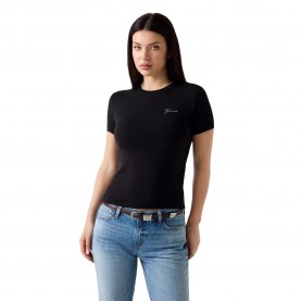 тениска,мъжки,тениски,дамски,тениски,guess,w6yi12k3751,short,sleeve,t,shirt,black,(jet,black,a996)