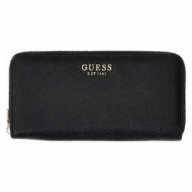 Guess Amorette Double Large woman wallet - Black (Black) портфейли,и,портмонета,guess,amorette,double,large,woman,wallet,black,(black)