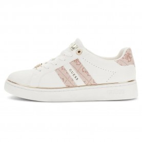 Маратонки Guess Barlie trainers - White (Bone) маратонки,мъжки,маратонки,дамски,маратонки,guess,barlie,trainers,white,(bone)