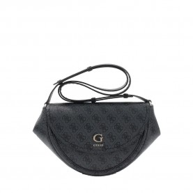 Чанта Guess Coleen Logo Convertible bag - Black (Coal Logo) чанта,всички,чанти,guess,coleen,logo,convertible,bag,black,(coal,logo)