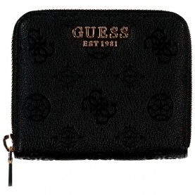 Guess Diana Small woman wallet - Black (Black Logo) портфейли,и,портмонета,guess,diana,small,woman,wallet,black,(black,logo)