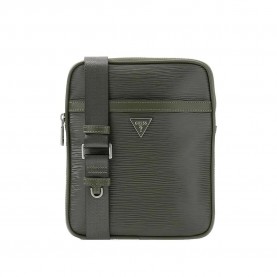 Guess Milano Flat crossbody - Green (Military Green) всички,чанти,guess,milano,flat,crossbody,green,(military,green)