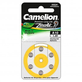 батерии,camelion,15056010,zinc,batteries,6,units,silver,(yellow)