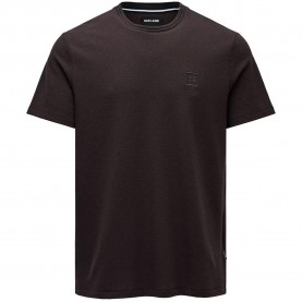Тениска Salsa jeans 21010259 Regular Fit short sleeve T-shirt - Brown (Dark Brown) тениска,мъжки,тениски,дамски,тениски,salsa,jeans,21010259,regular,fit,short,sleeve,t,shirt,brown,(dark,brown)