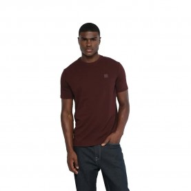 Тениска Salsa jeans 21010259 Regular Fit short sleeve T-shirt - Red (Dark Red) тениска,мъжки,тениски,дамски,тениски,salsa,jeans,21010259,regular,fit,short,sleeve,t,shirt,red,(dark,red)