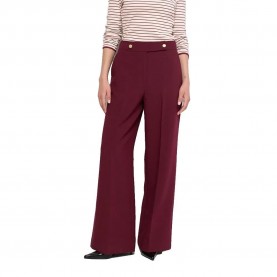 Дънки Salsa jeans 21011398 Straight Fit high waist pants - Red (Dark Red) дънки,мъжки,панталони,дамски,панталони,salsa,jeans,21011398,straight,fit,high,waist,pants,red,(dark,red)