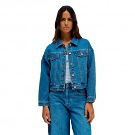 Яке Salsa jeans 21011538 denim jacket - Blue (Medium Light) яке,мъжки,якета,дамски,якета,и,палта,salsa,jeans,21011538,denim,jacket,blue,(medium,light)