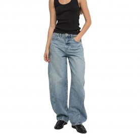 Дънки Salsa jeans 21011573 Barrel Fit jeans - Blue (Medium Light) дънки,мъжки,панталони,дамски,панталони,salsa,jeans,21011573,barrel,fit,jeans,blue,(medium,light)