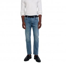 Дънки Salsa jeans 21011606 Slim Fit jeans - Blue (Medium Light) дънки,мъжки,панталони,дамски,панталони,salsa,jeans,21011606,slim,fit,jeans,blue,(medium,light)