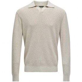 Дънки Salsa jeans 21011931 long sleeve polo - Beige (Light Beige) дънки,дамски,блузи,с,яка,мъжки,блузи,с,яка,salsa,jeans,21011931,long,sleeve,polo,beige,(light,beige)
