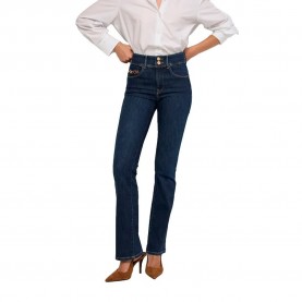 Дънки Salsa jeans 21011977 Bootcut Fit jeans - Blue (Medium Wash) дънки,мъжки,панталони,дамски,панталони,salsa,jeans,21011977,bootcut,fit,jeans,blue,(medium,wash)