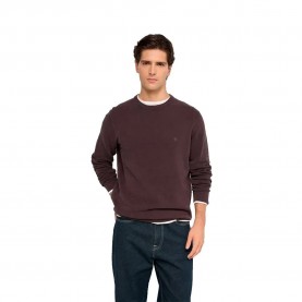 Блуза Salsa jeans 21012282 sweater - Brown (Dark Brown) блуза,мъжки,пуловери,дамски,пуловери,salsa,jeans,21012282,sweater,brown,(dark,brown)
