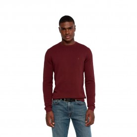 Блуза Salsa jeans 21012282 sweater - Red (Dark Red) блуза,мъжки,пуловери,дамски,пуловери,salsa,jeans,21012282,sweater,red,(dark,red)