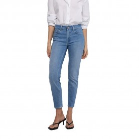 Дънки Salsa jeans 21012295 Skinny Fit Cropped jeans - Blue (Medium Light) дънки,мъжки,панталони,дамски,панталони,salsa,jeans,21012295,skinny,fit,cropped,jeans,blue,(medium,light)