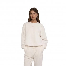 Блуза Salsa jeans 21012296 sweatshirt - White (Light Beige) блуза,дамски,блузи,salsa,jeans,21012296,sweatshirt,white,(light,beige)