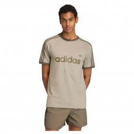тениска,мъжки,тениски,дамски,тениски,adidas,originals,3,stripes,slim,ringer,short,sleeve,t,shirt,beige,(silver,pebble,mel)