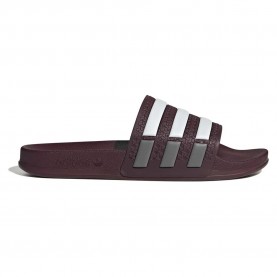 Adidas Originals Adilette OG Cloudfoam slides - Red (Maroon / Ftwr White / Core Black) мъжки,джапанки,и,чехли,дамски,сандали,и,чехли,adidas,originals,adilette,og,cloudfoam,slides,red,(maroon,ftwr,white,core,black)