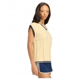 Елек Adidas Originals Cable Knit vest - Yellow (Night Indigo) елек,дамски,жилетки,adidas,originals,cable,knit,vest,yellow,(night,indigo)
