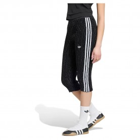 Панталони Adidas Originals Capri Ruched Tight 3/4 Pants - Black (Black) панталони,мъжки,панталони,дамски,панталони,adidas,originals,capri,ruched,tight,3,4,pants,black,(black)