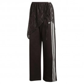 Пола Adidas Originals Firebird 2in1 Loose Track Lace Skirt sweat pants - Black (Night Brown) пола,мъжки,панталони,дамски,панталони,adidas,originals,firebird,2in1,loose,track,lace,skirt,sweat,pants,black,(night,brown)
