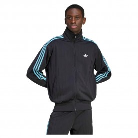 Блуза Adidas Originals Firebird Drop Needle full zip sweatshirt - Black (Black) блуза,мъжки,пуловери,adidas,originals,firebird,drop,needle,full,zip,sweatshirt,black,(black)