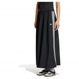 Пола Adidas Originals Firebird long skirt - Black (Black / White) пола,дамски,поли,и,рокли,adidas,originals,firebird,long,skirt,black,(black,white)