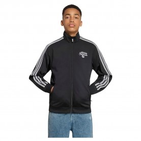 Блуза Adidas Originals Firebird Loose Reversible Track full zip sweatshirt - Black (Black / White) блуза,детски,блузи,adidas,originals,firebird,loose,reversible,track,full,zip,sweatshirt,black,(black,white)