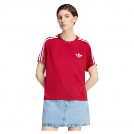 Тениска Adidas Originals Firebird short sleeve T-shirt - Red (Team Victory Red / White) тениска,мъжки,тениски,дамски,тениски,adidas,originals,firebird,short,sleeve,t,shirt,red,(team,victory,red,white)