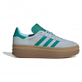 Маратонки Adidas Originals Gazelle Bold trainers - Blue (Clear Sky / Equipment Green / Gold Met) маратонки,мъжки,маратонки,дамски,маратонки,adidas,originals,gazelle,bold,trainers,blue,(clear,sky,equipment,green,gold,met)