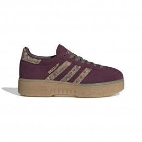 Маратонки Adidas Originals Handball Spezial Bold trainers - Purple (Maroon / Magic Beige / Olive Strata) маратонки,мъжки,маратонки,дамски,маратонки,adidas,originals,handball,spezial,bold,trainers,purple,(maroon,magic,beige,olive,strata)