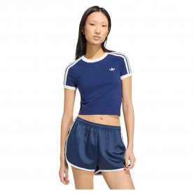 Тениска Adidas Originals Knitted short sleeve T-shirt - Blue (Dark Blue / White) тениска,мъжки,тениски,дамски,тениски,adidas,originals,knitted,short,sleeve,t,shirt,blue,(dark,blue,white)