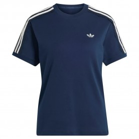 Тениска Adidas Originals Lace 3 Stripes short sleeve T-shirt - Blue (Collegiate Navy) тениска,мъжки,тениски,дамски,тениски,adidas,originals,lace,3,stripes,short,sleeve,t,shirt,blue,(collegiate,navy)