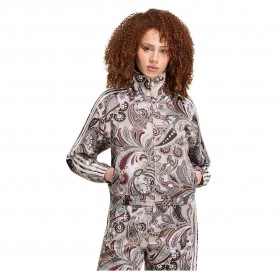 Блуза Adidas Originals Liberty London Firebird Satin full zip sweatshirt - White (Multicolor / Wonder Taupe) блуза,дамски,блузи,adidas,originals,liberty,london,firebird,satin,full,zip,sweatshirt,white,(multicolor,wonder,taupe)