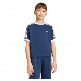 Тениска Adidas Originals Loose Pinstripe short sleeve T-shirt - Blue (Night Indigo) тениска,мъжки,тениски,дамски,тениски,adidas,originals,loose,pinstripe,short,sleeve,t,shirt,blue,(night,indigo)