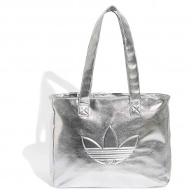 Пазарска чанта Adidas Originals Metallic PU 22L Shopper Bag - Silver (Silver Met) пазарска,чанта,всички,чанти,adidas,originals,metallic,pu,22l,shopper,bag,silver,(silver,met)