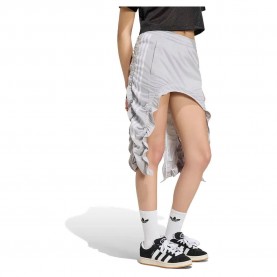 Пола Adidas Originals Mia Marquez Adibreak Ruched midi skirt - Grey (Grey Two) пола,дамски,поли,и,рокли,adidas,originals,mia,marquez,adibreak,ruched,midi,skirt,grey,(grey,two)