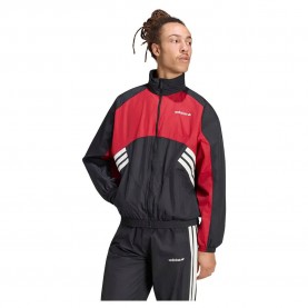 Блуза Adidas Originals Munich 93 Track full zip sweatshirt - Red / Black (Black / Team Victory Red) блуза,мъжки,пуловери,adidas,originals,munich,93,track,full,zip,sweatshirt,red,black,(black,team,victory,red)