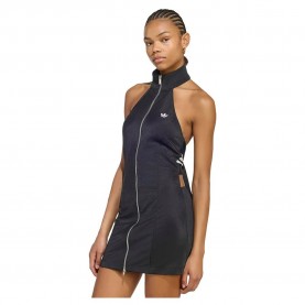 Рокля Adidas Originals Open Back sleeveless short dress - Black (Black) рокля,дамски,поли,и,рокли,adidas,originals,open,back,sleeveless,short,dress,black,(black)