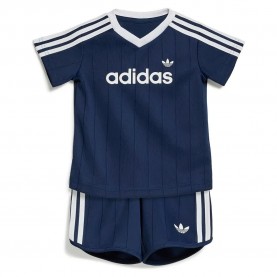 Adidas Originals Pinstripes Sprinter Short Tee set - Blue (Night Indigo) детски,екипи,adidas,originals,pinstripes,sprinter,short,tee,set,blue,(night,indigo)