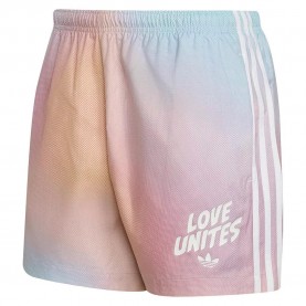 Къси панталони Adidas Originals Pride AOP WP shorts - Multicolor (Rainbow) къси,панталони,мъжки,панталони,дамски,панталони,adidas,originals,pride,aop,wp,shorts,multicolor,(rainbow)