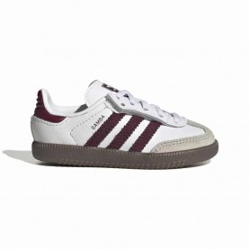 Маратонки Adidas Originals Samba OG Comfort Closure Elastic Lace trainers - White (Ftwr White / Maroon / Gum 5) маратонки,мъжки,маратонки,дамски,маратонки,adidas,originals,samba,og,comfort,closure,elastic,lace,trainers,white,(ftwr,white,maroon,gum,5)
