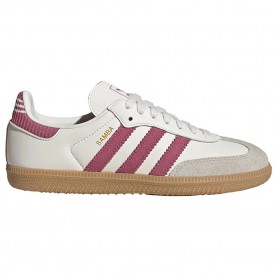 Юношески маратонки Adidas Originals Samba OG Junior Trainers - White (Cloud White / Dual Magenta / Gum 3) юношески,маратонки,мъжки,маратонки,дамски,маратонки,adidas,originals,samba,og,junior,trainers,white,(cloud,white,dual,magenta,gum,3)