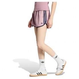 Къси панталони Adidas Originals Satin 3 Stripes Sprinter shorts - Pink (Magic Mauve / Night Indigo) къси,панталони,мъжки,панталони,дамски,панталони,adidas,originals,satin,3,stripes,sprinter,shorts,pink,(magic,mauve,night,indigo)