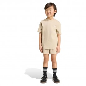 Adidas Originals Short&Tee set - Beige (Khaki Three) детски,екипи,adidas,originals,short&tee,set,beige,(khaki,three)
