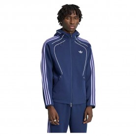Блуза Adidas Originals Spacer Teamgeist 26 Cutline full zip sweatshirt - Blue (Night Indigo) блуза,мъжки,пуловери,adidas,originals,spacer,teamgeist,26,cutline,full,zip,sweatshirt,blue,(night,indigo)
